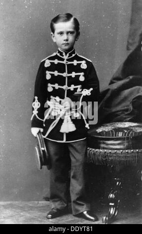 Le Grand-duc Paul Alexandrovitch de Russie, c1864-c1867( ?). Artiste : Andrei Deniere Banque D'Images