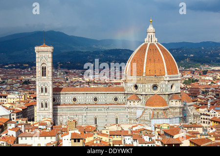 La cathédrale Duomo de Florence Banque D'Images