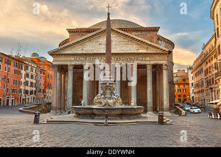 Panthéon de Rome, Italie Banque D'Images