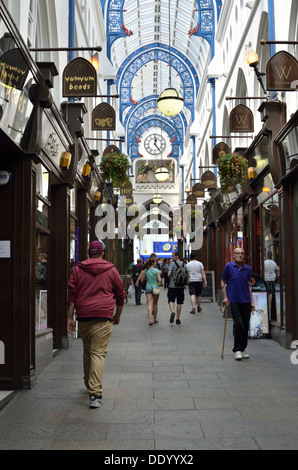 Thornton's Shopping Arcade, Leeds, Yorkshire du Sud, UK Banque D'Images