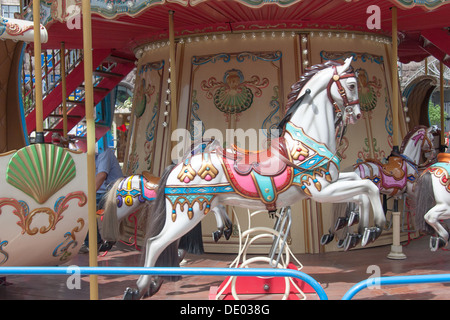 Carrousel à l'ancienne Banque D'Images