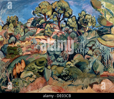 'Arbres à Cassis", 1909. Artiste : Othon Friesz Banque D'Images