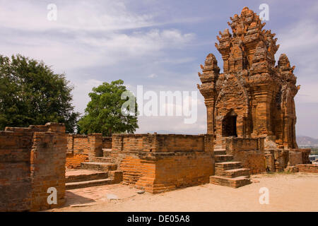 Po Klong Garai tour du temple, Ninh Thuan, Vietnam, Asie Banque D'Images