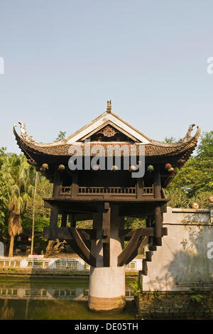 La Pagode au Pilier Unique, Hanoi, Vietnam, Asie Banque D'Images