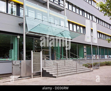 Bureau du Commissaire fédéral pour les Archives de la Stasi de l'ancienne République démocratique allemande, BStU, à Berlin Banque D'Images