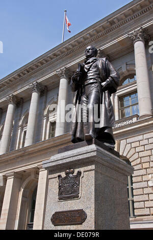 Statue de Karl August Freiherr von Hardenberg, également Carl August von Hardenberg, Ministre des affaires étrangères prussien de 1804 Banque D'Images