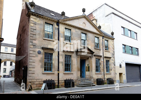 The Tobacco Merchant's House, à côté de Virginia court, sur Miller Street, dans Merchant City, Glasgow, Écosse, Royaume-Uni Banque D'Images