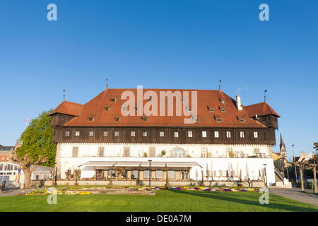 Le bâtiment du Conseil historique dans le port de Constance, Constance, Bade-Wurtemberg, PublicGround Banque D'Images