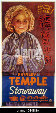 Shirley Temple, actrice et star du film, 1936. Artiste : Inconnu Banque D'Images