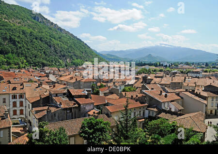 Avis de Foix, Aquitaine, Pyrénées, département de l'Ariège, France, Europe, PublicGround Banque D'Images