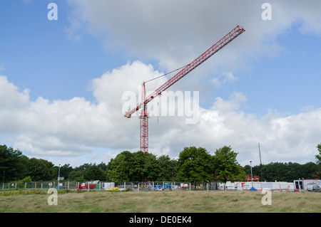 Site de construction du nouveau siège de la Police de Durham Aykley Heads Banque D'Images