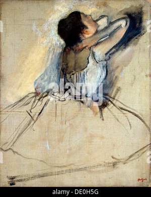 'Dancer', c1874. Artiste : Edgar Degas Banque D'Images