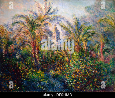 "Jardin à Bordighera, Impression de matin', 1884. Artiste : Claude Monet Banque D'Images