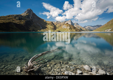 Spullersee réservoir, Vorarlberg, Autriche, Europe Banque D'Images