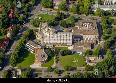 Vue aérienne, DASA, Deutsche Arbeitschutzausstellung exposition, également connu sous le nom de Arbeitswelt Ausstellung, Dorstfeld, Dortmund Banque D'Images