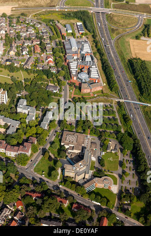 Vue aérienne, DASA, Deutsche Arbeitschutzausstellung exposition, également connu sous le nom de Arbeitswelt Ausstellung, Dorstfeld, Dortmund Banque D'Images