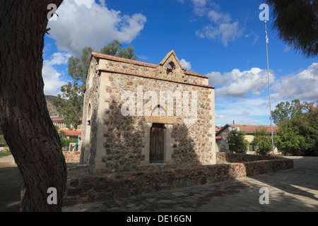 Chypre, de Pyrga, chapelle Sainte Catherine, chapelle d'Agia Sofia, Sainte Catherine, Chapelle Royale, chapelle médiévale, French-Byzan Banque D'Images