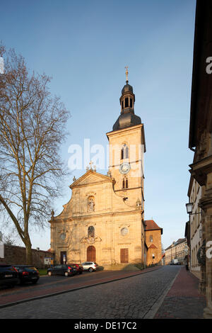 Jakobskirche, St James's Church, Bamberg, Haute-Franconie, Bavière Banque D'Images