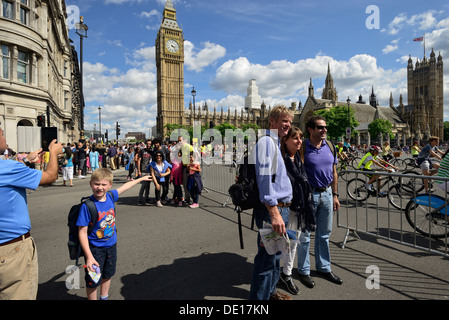 Prudential Ride à Londres, 2013 Banque D'Images