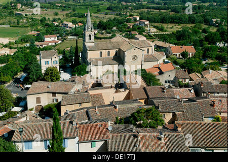 Village de Bonnieux, Luberon, Vaucluse, France, Europe Banque D'Images