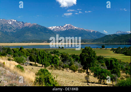 Parc National Los Alerces, Esquel, la Province de Chubut, en Patagonie, Argentine, Amérique du Sud Banque D'Images