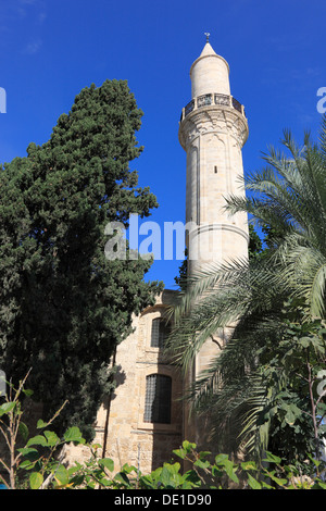 Chypre, Larnaca, Larnaca, dans la vieille ville, mosquée Kebir Banque D'Images