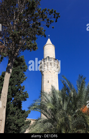 Chypre, Larnaca, Larnaca, dans la vieille ville, mosquée Kebir Banque D'Images