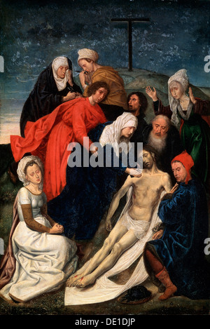 'La Lamentation sur le Christ', au début du 16e siècle. Artiste : Hugo van der Goes Banque D'Images