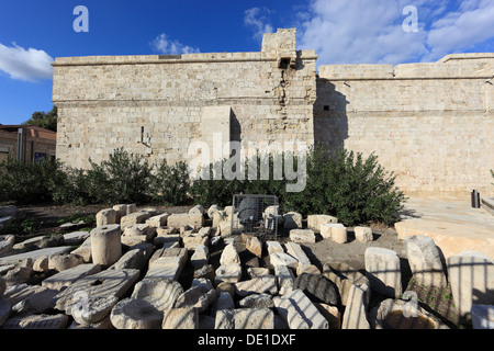 Chypre, Limassol, Lemesos, Château Fort, Banque D'Images