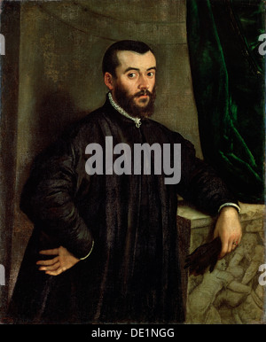 'Portrait du médecin Vésale' (1514-1564], c1535-1545. Artiste : Steven van Calcar Banque D'Images