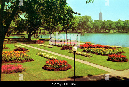 Loring Park, Minneapolis, Minnesota, USA, 1955. Artiste : Inconnu Banque D'Images