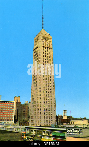 Foshay Tower, Minneapolis, Minnesota, USA, 1955. Artiste : Inconnu Banque D'Images