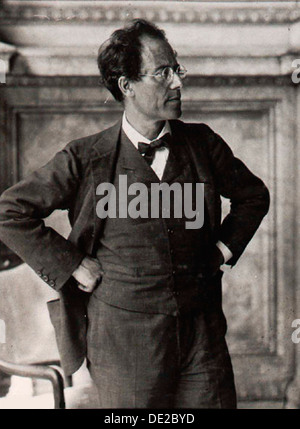 Gustav Mahler, compositeur et chef d'orchestre autrichien, des années 1900. Artiste : Anon Banque D'Images