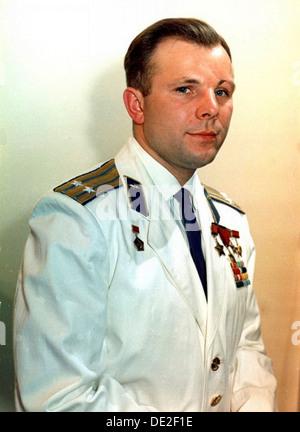 Youri Gagarine, cosmonaute russe, 1960. Artiste : Inconnu Banque D'Images