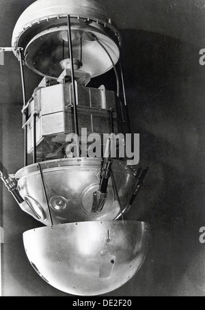 Spoutnik 1, satellite russe, 1957. Artiste : Inconnu Banque D'Images