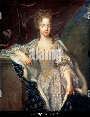 'Portrait de Marie-Adelaide de Savoie', 1697. Artiste : François de Troy Banque D'Images