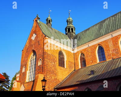 Cathédrale d'Oliwa - célèbre pour ses belles orgues dans Gdansk, Pologne. Banque D'Images