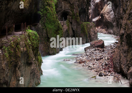 Gorges de partnach, Upper Bavaria, Bavaria, Germany Banque D'Images