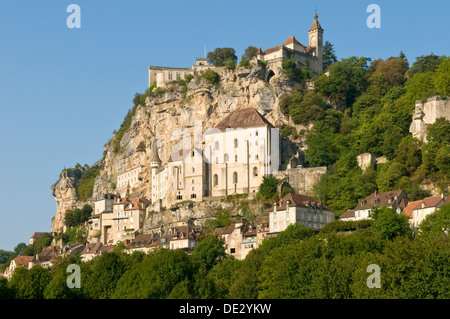 Rocamadour, Lot, Midi-Pyrénées, France Banque D'Images