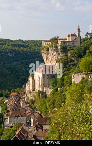 Rocamadour, Lot, Midi-Pyrénées, France Banque D'Images