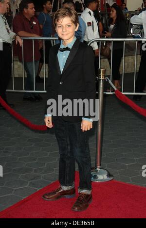 Los Angeles, Californie, USA. 10e Août, 2013. Ty Simpkins assiste à Los Angeles Première de ''insidieuse, Chapter 2'' à Universal CityWalk le 10 septembre 2013 à Universal City, CA.USA. Credit : TLeopold ZUMAPRESS.com/Alamy/Photos/Globe Live News Banque D'Images