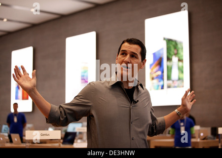 Berlin, Allemagne, Steve Cano, l' Apple vice-président des magasins Banque D'Images