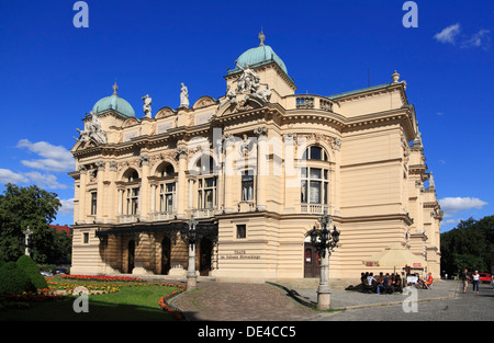 Théâtre Slowacki, Cracovie, Pologne Banque D'Images