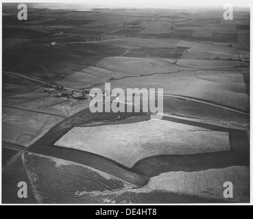 Le comté de Shelby, Iowa. C'est la terre qui soutient les gens dans Irwin - certaines des meilleures terres dans . . . 522301 Banque D'Images