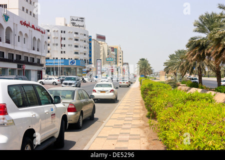 Kaboos Sultan Road, Muscat, Oman Banque D'Images