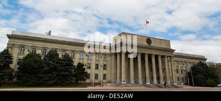 Bâtiment gouvernemental, le Kirghizstan, Bichkek Banque D'Images