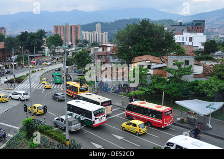 Quartier Prado - Centre de Medellin .Département d'Antioquia. Colombie Banque D'Images