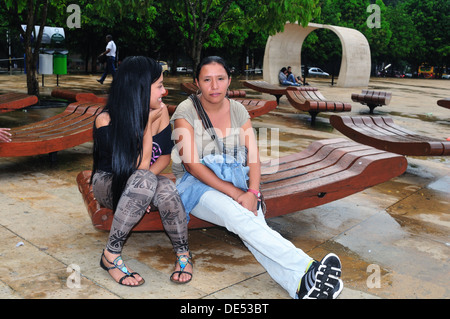 Parque de Los Pour Megabrain - Planetario à Medellin .Département d'Antioquia. Colombie Banque D'Images