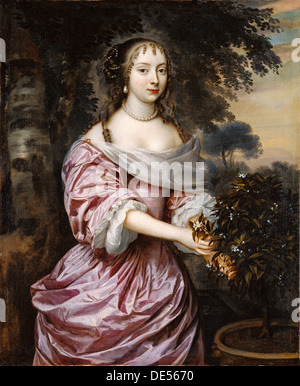 Portrait d'une femme ; Jan Mytens, Néerlandais, environ 1614 - 1670 ; 1660 ; Huile sur toile Banque D'Images