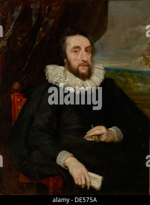 Thomas Howard, deuxième Comte d'Arundel, Anthony Van Dyck, Flamand, 1599 - 1641 ; 1620 - 1621 environ ; Huile sur toile Banque D'Images